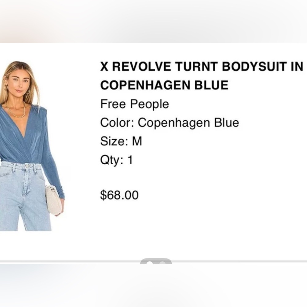Free People bodysuit